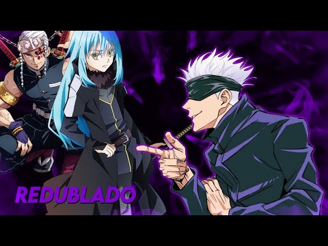 gojo falando oq achou dos vídeos que o uzui e o rimuru faziam redublado @johto