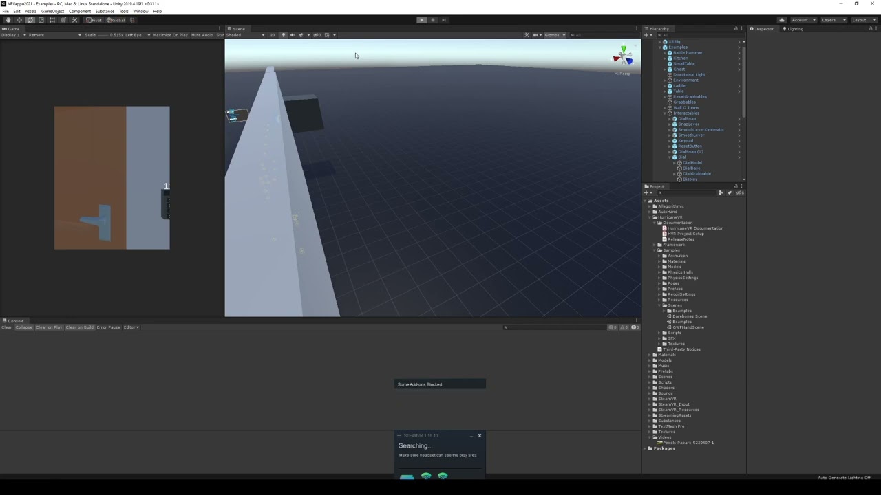 Virtual Reality (VR) Immersion Development Showcase
