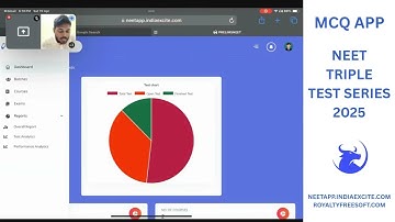 Exploring the NEET Triple Test Series 2025  | MCQ Application
