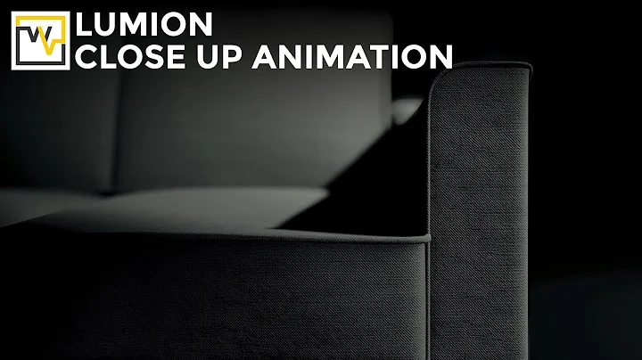 LUMION 9 CLOSE UP ANIMATION - SOFA DETAILING by WIL VIZ