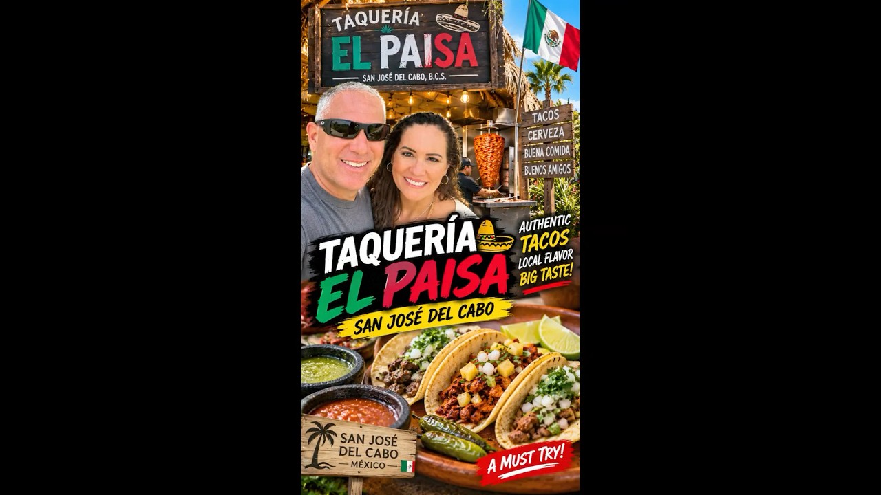 Taquería El Paisa A MUST TRY in San José del Cabo!