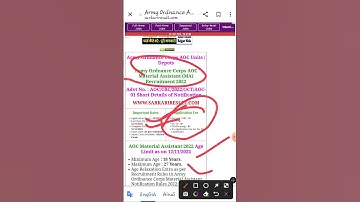 Army Ordnance Corps AOC Material Assistant MA Recruitment 20221