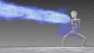 FumeFx Beam Blast