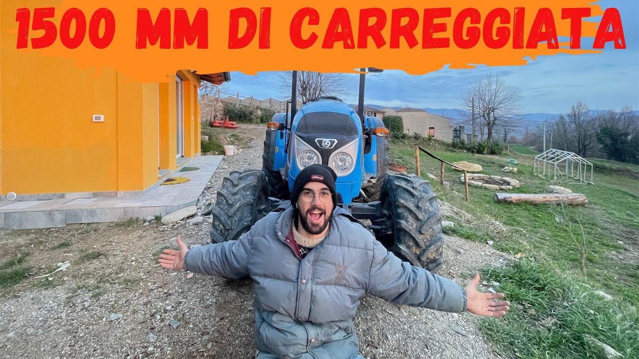 Come ALLARGARE la carreggiata del Trattore - Pimp my Landini 2-55