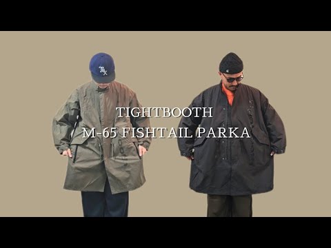 TIGHTBOOTH / タイトブース 】コットンナイロンに加工を施した