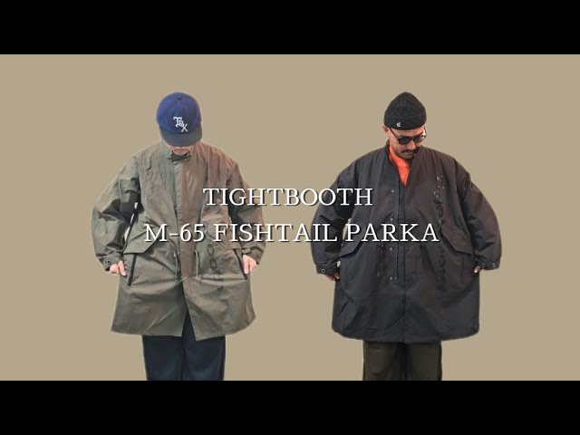 TIGHTBOOTH / タイトブース 】コットンナイロンに加工を施した