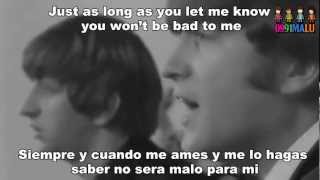 Bad To Me-The Beatles(subtitulado en ingles y español)[with lyrics] chords