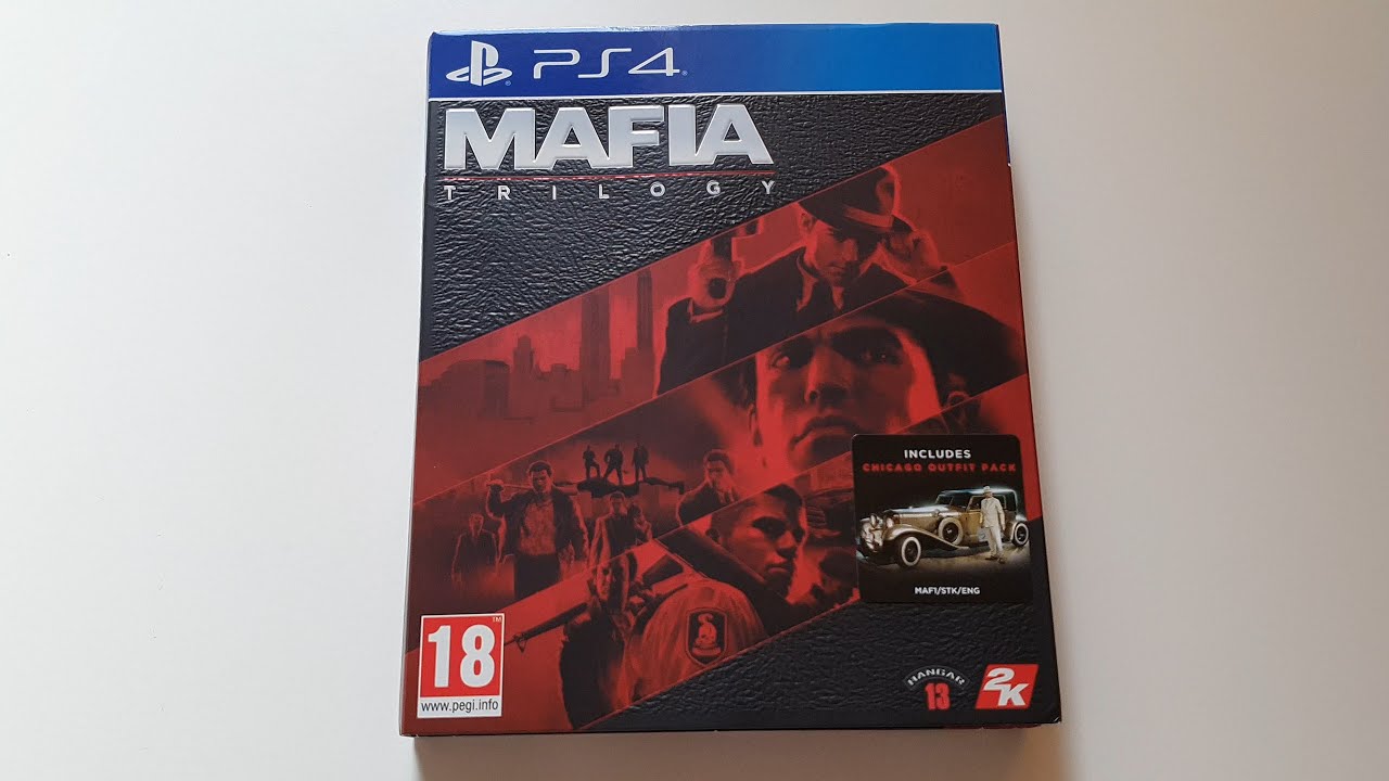 Mafia Trilogy PS4 Unboxing 