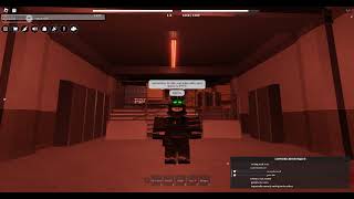 Playing SCP roleplay as The ENGINEER