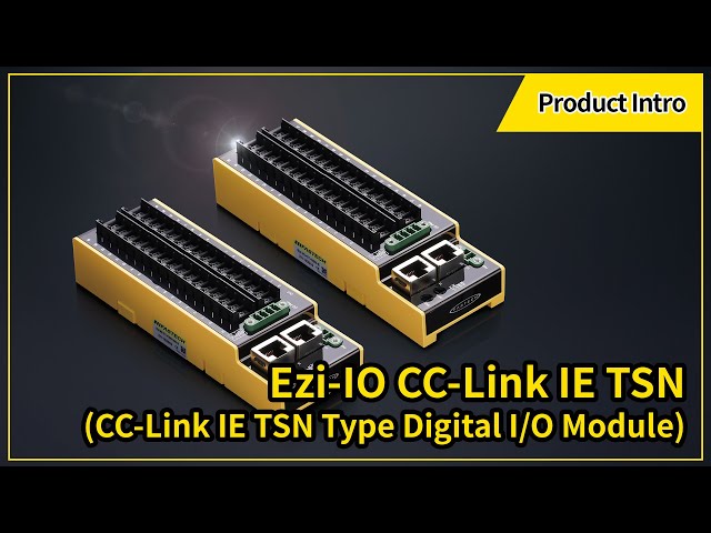 Ezi-IO CC-Link IE TSN DIO (CC-Link IE TSN Type Digital I/O Module)