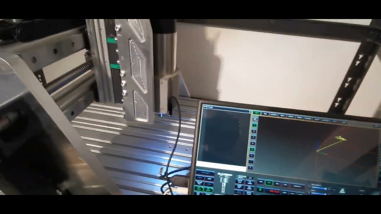 Linuxcnc Raspberry Touch Screen LinuxCNC - Testing Multiscreen and multitouch on Raspberry PI4 - YouTube