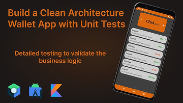 Build a Clean Architecture Wallet App with Unit Tests - Android Studio Tutorial