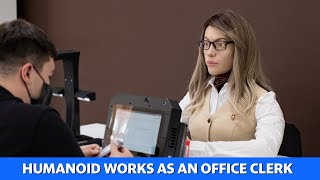 WATCH: Russian woman humanoid works as an office clerk