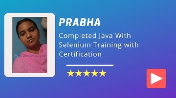 Besant Technologies : Selenium Course Review