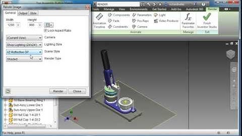 8 1 P Button Maker Rendering