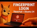 Testing Finger Print Reader T480 Ubuntu 24 #ubuntu #linux