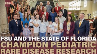 FSU and State of Florida Partner to Provide Hope to Families Battling Rare Diseases