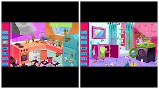Doll House Cleaning Game For Girls/ Cleaning washroom And Kitchen screenshot 1