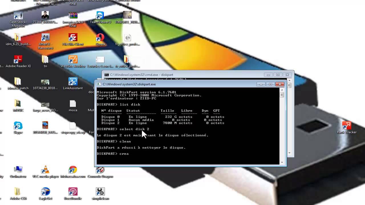 comment créer une clé usb BOOTABLE en 2 minute