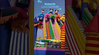 Mickey Mouse Inflatable Jhula | Bouncy Castle & Jumping Bouncer @wonderrides #smallbusiness