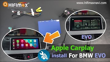 BMW EVO wireless Apple Carplay /Android Auto install guide | for BMW 1~7 series X1 X3 X5 X5 Carplay