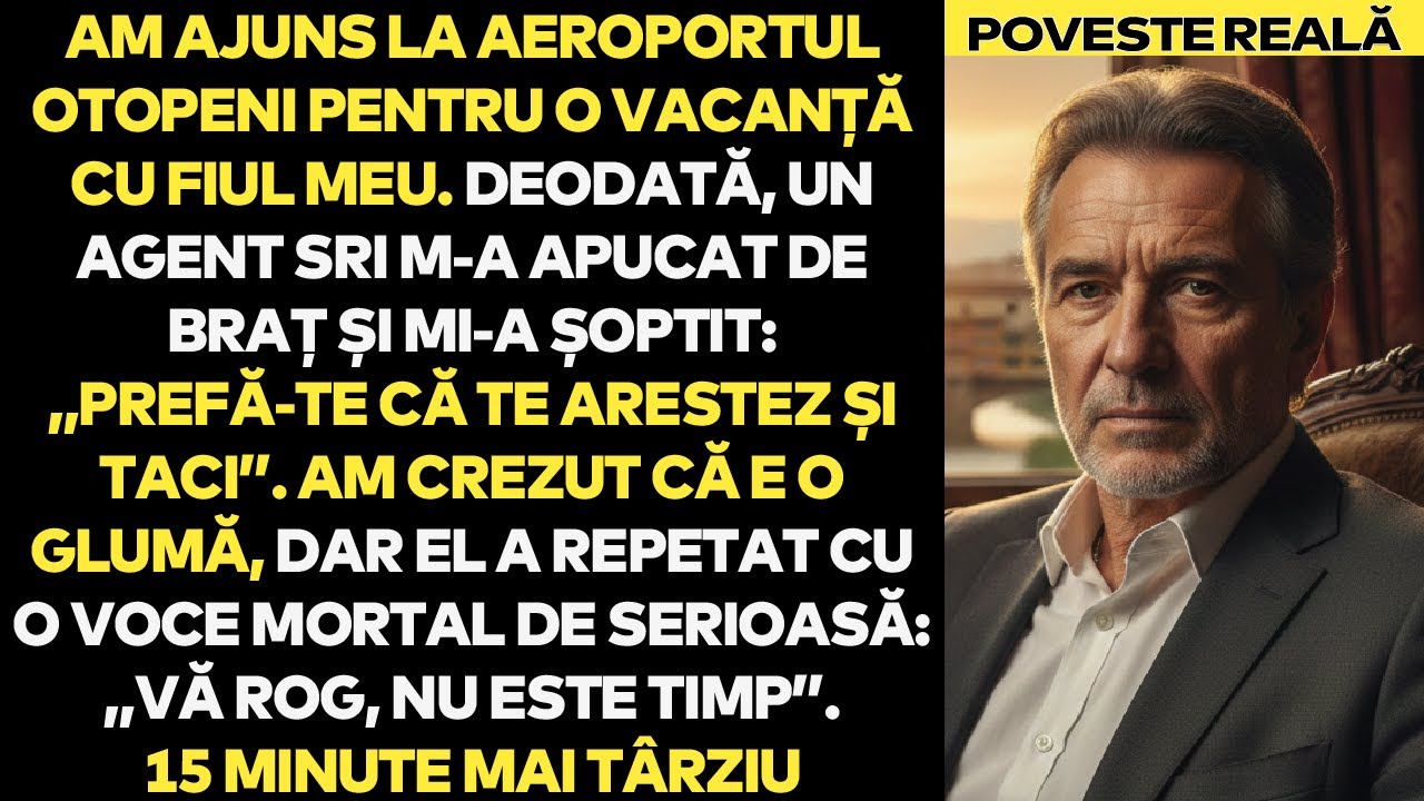 „Prefă-Te Că Te Arestez”, Mi-a Șoptit Agentul La Aeroport.