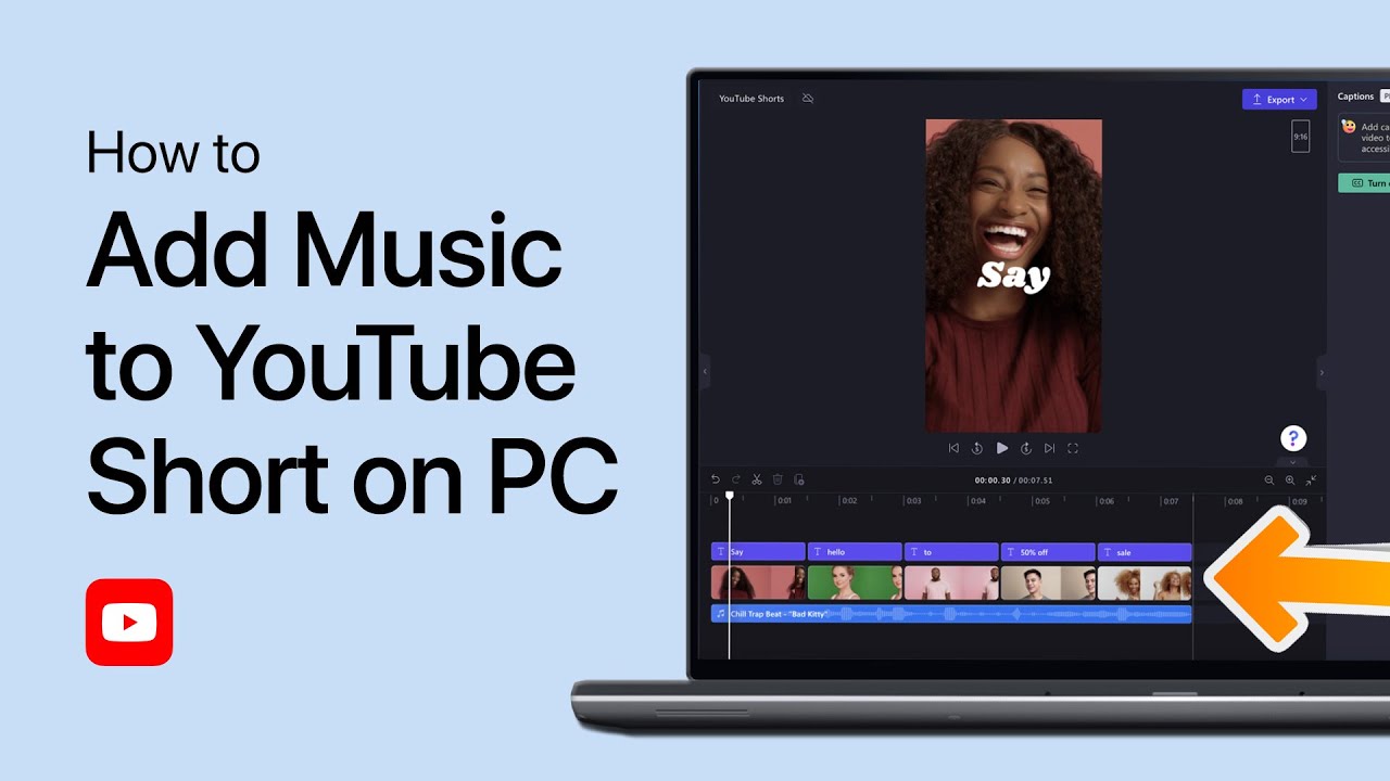 how to add music to youtube video on pc