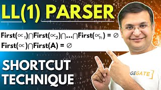 LL(1) Grammar Identification Short Cut Trick | Check whether a Grammar is LL(1) or not