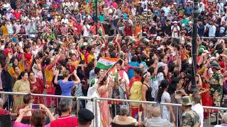 Punjab wagah border dance