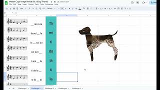 Music Magic Image Reveal on Google Sheets!