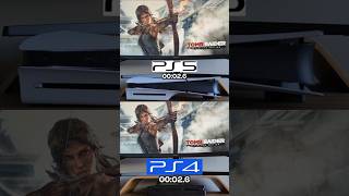 Tomb Raider Definitive Edition- PS5 vs PS4 Speed Comparison