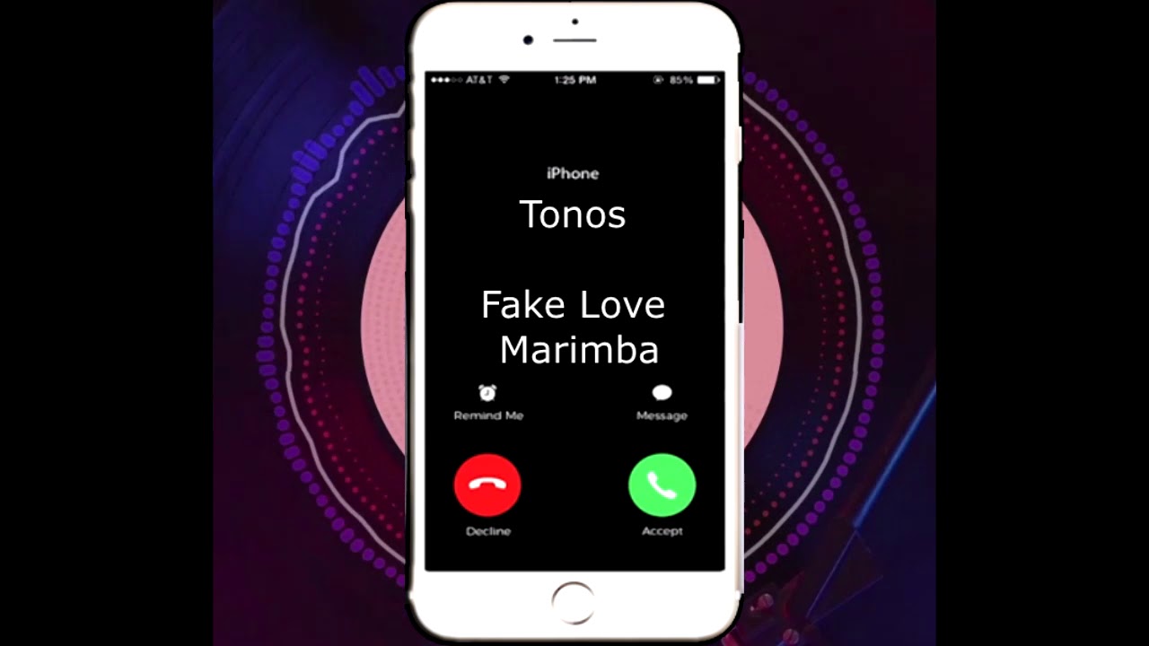 Descargar tonos de llamada Fake Love Marimba mp3 gratis