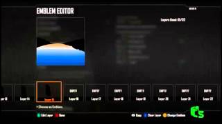 Black Ops 2 Emblem Tutorial Lake Sunset