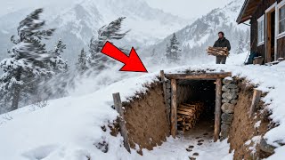 SETTLERS MOCKED HIS “HIDDEN” TUNNEL — UNTIL IT LET HIM HAUL FIREWOOD IN THE WORST BLIZZARD