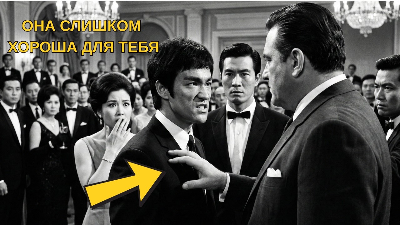 Брюс Ли был на балу, когда босс мафии тронул его жену — 5 секунд спустя босс пожалел об этом