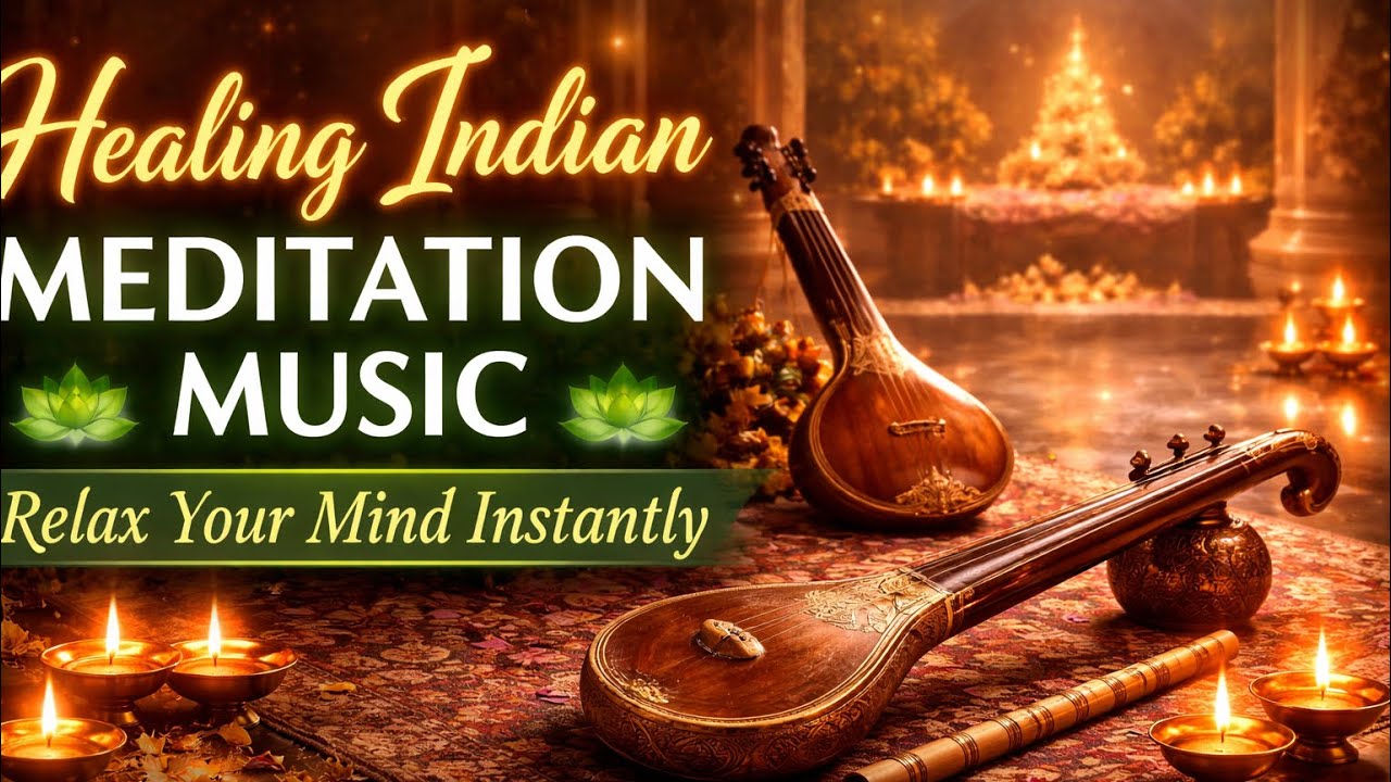 Healing Indian Meditation Music | Relax Your Mind Instantly - YouTube