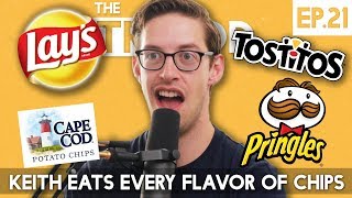Keith Eats Every Flavor Of Chips  The TryPod Ep. 21