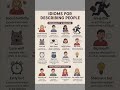 English Idioms For Describing People | Learning English Practice