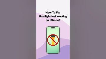 How To Fix Flashlight Not Working on iPhone?