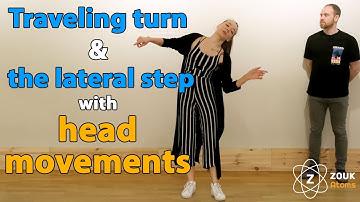27. Traveling and the lateral step with head movements. FF-1-360 + FF-1-180. FF-Course. Zouk Atoms