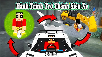 🕹️ Hành Trình Trở Thành Siêu Xe 🚗🔥 #tiktok​​ #douyin​​ #minecraft #LongKaEntertainment