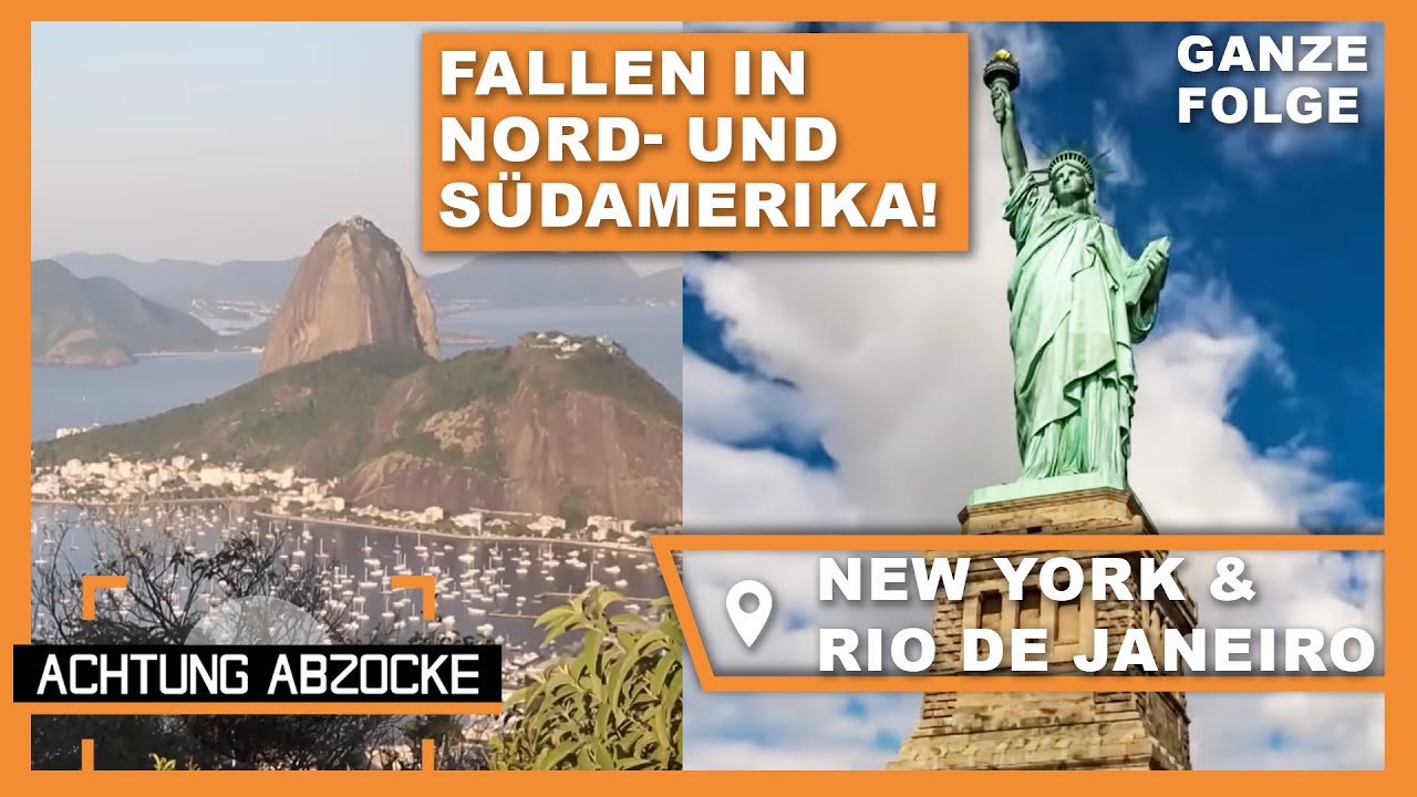 Teurer Urlaub in New York & Rio de Janeiro! Diese Fallen kosten dich GELD! | Achtung Abzocke
