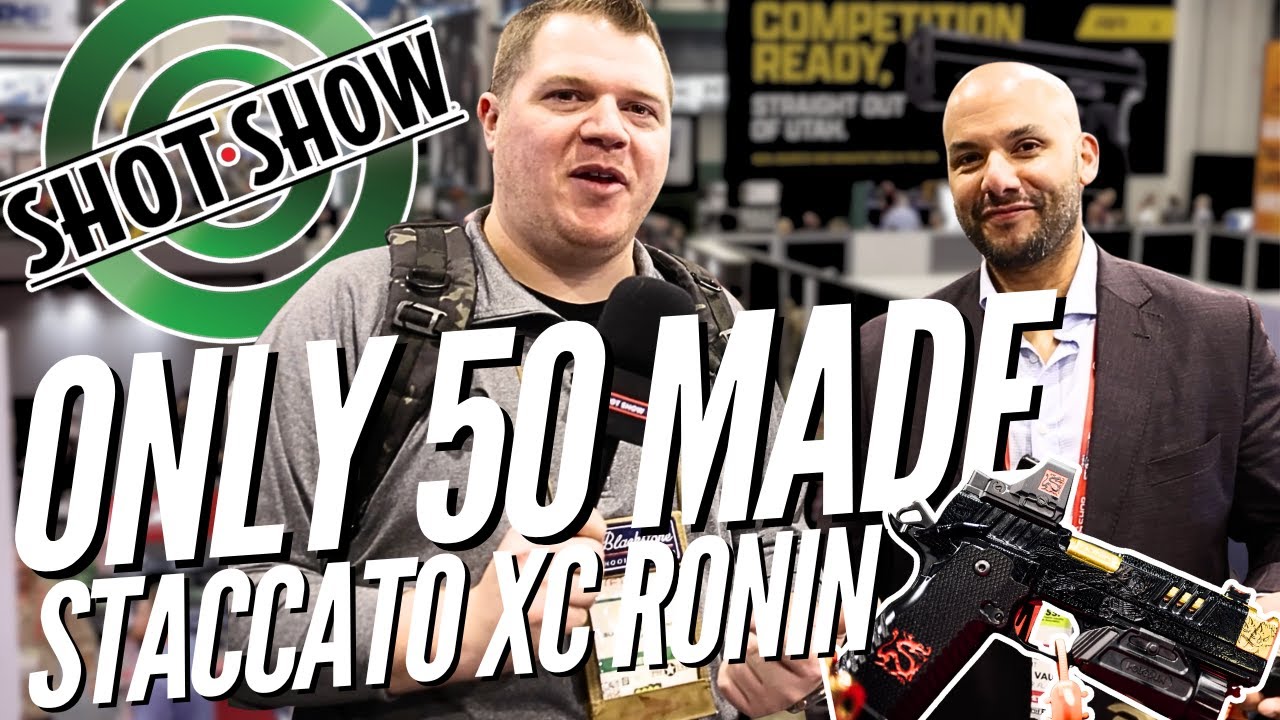 LIMITED EDITION Staccato XC Ronin | Tee Gun Vault SHOT Show 2026 First Look