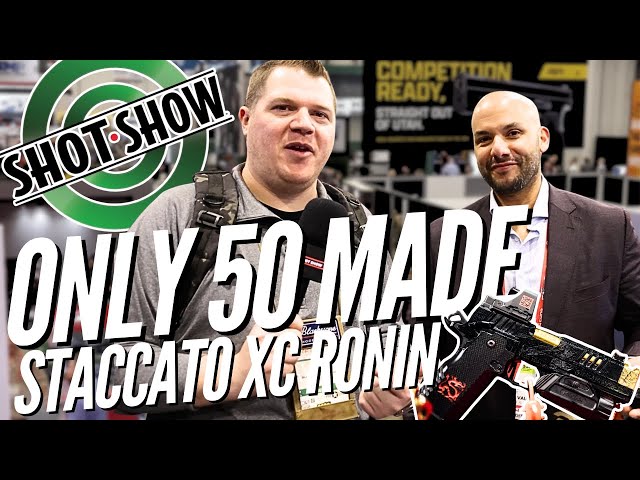 LIMITED EDITION Staccato XC Ronin | Tee Gun Vault SHOT Show 2026