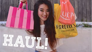 HAUL: ShopLately, VS, Forever 21, & more!