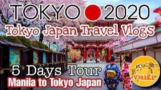 Tokyo Japan Travel Vlogs 5 Days Tour During Pandemic Feb 03-07 2020 Manila to Japan