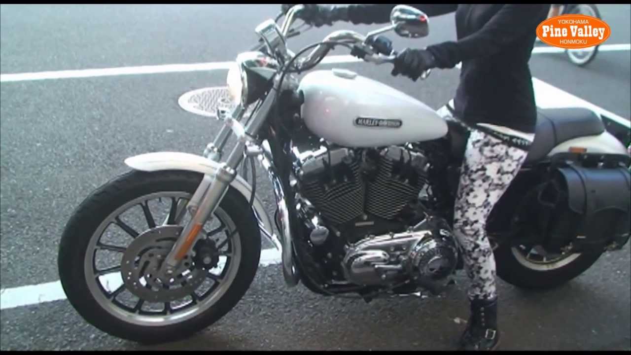 女性ライダーご来店 ハーレースポーツスターにサブコンお取り付け By Pinevalley Honmoku