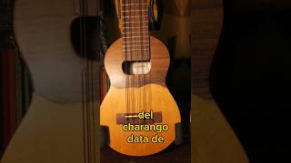 El origen del charango #charango #historiadelamusica #totalartsacademy #musicaandina #mandolina