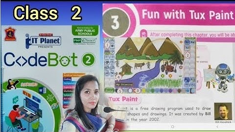FUN WITH TUX PAINT ,Class 2- (Chapter 3 )# IT Planet # Computer# APS