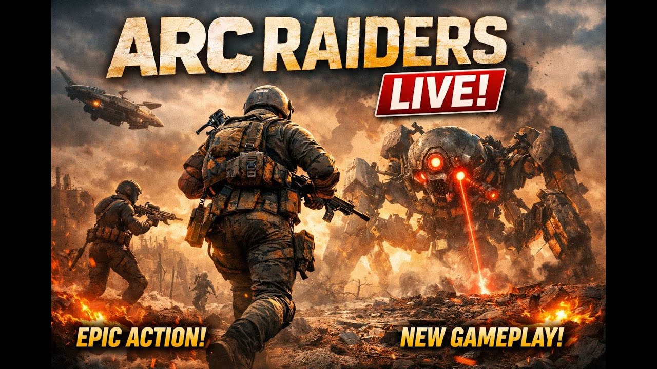 ARC Raiders LIVE – First Fights, Crazy Loot & Insane Open World Battles!
